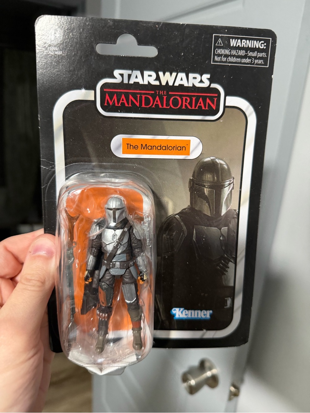 Hasbro Star Wars The Mandalorian Action Figure - Gray, Black, Orange
